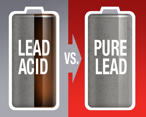 Upgrade from lead acid to pure lead UPS batteries for enhanced performance. 